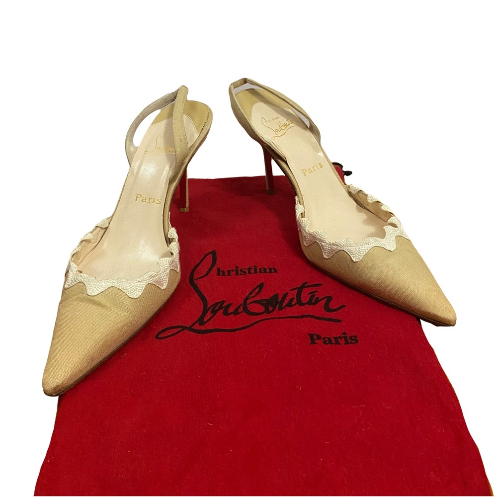 Christian Louboutin Beige Heels
